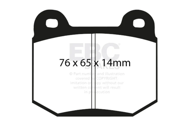 EBC - Rear Redstuff Pad PN DP31538C