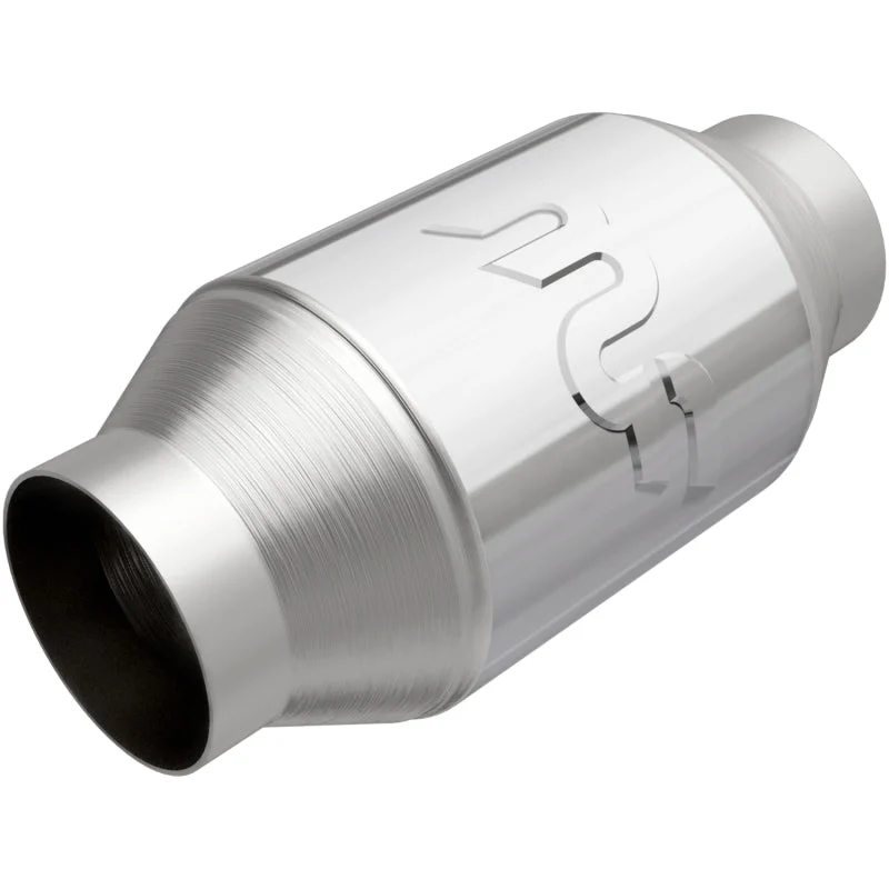 MagnaFlow Premium High Flow Metallic Converter 4in OD - 2.5in In / 2.5in Out