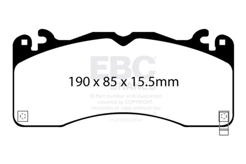EBC - Front Bluestuff Pad PN DP53040NDX