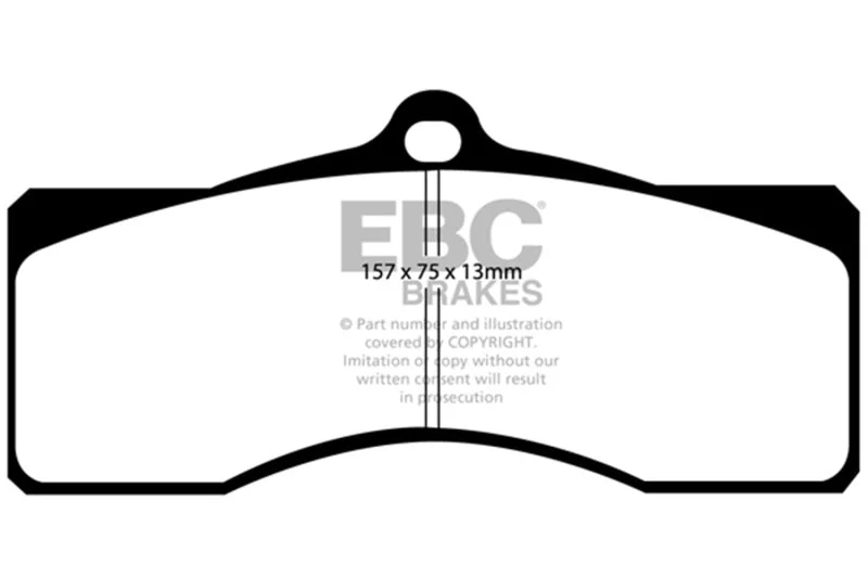 EBC - Front Redstuff Pad PN DP31155C