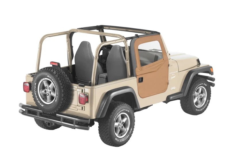 Bestop 97-06 Jeep Wrangler TJ Full Fabric Doors (Spice)
