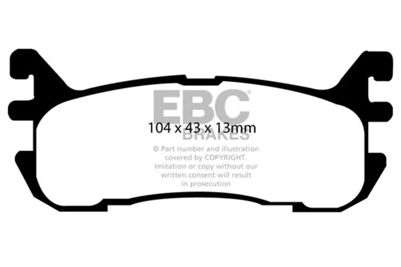 EBC - Rear Redstuff Pad PN DP31003C