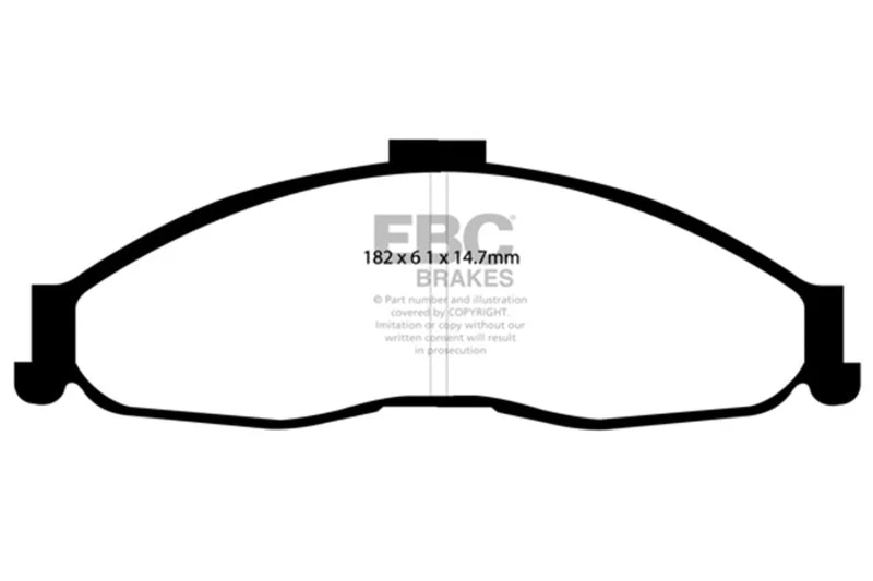 EBC - Front Yellowstuff Pad PN DP41239R