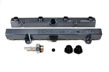 TRI-FLOW Honda K20/K24 Fuel Rail Titanium A6 - 3/4 Boss to AN-8 1pc. & 3/4 Boss Plug 2pc.
