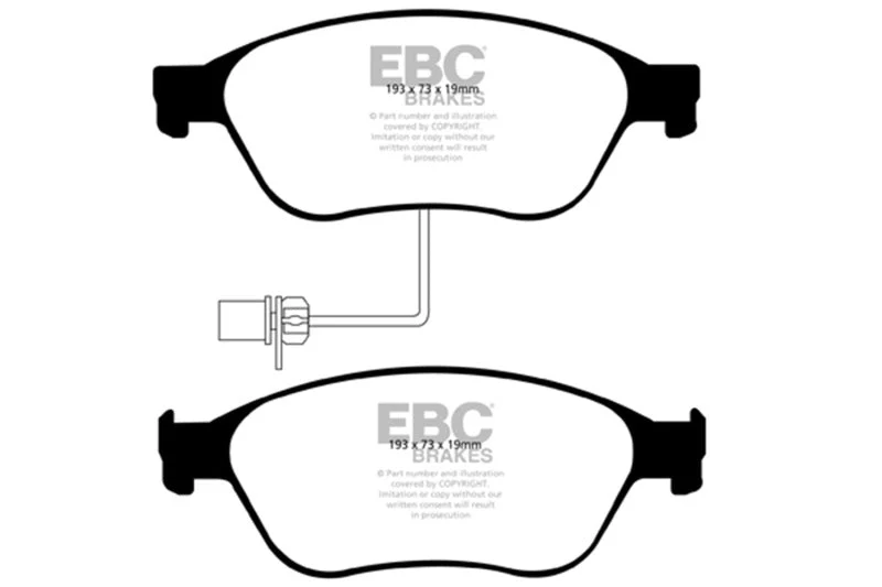 EBC - Front Redstuff Pad PN DP31535C