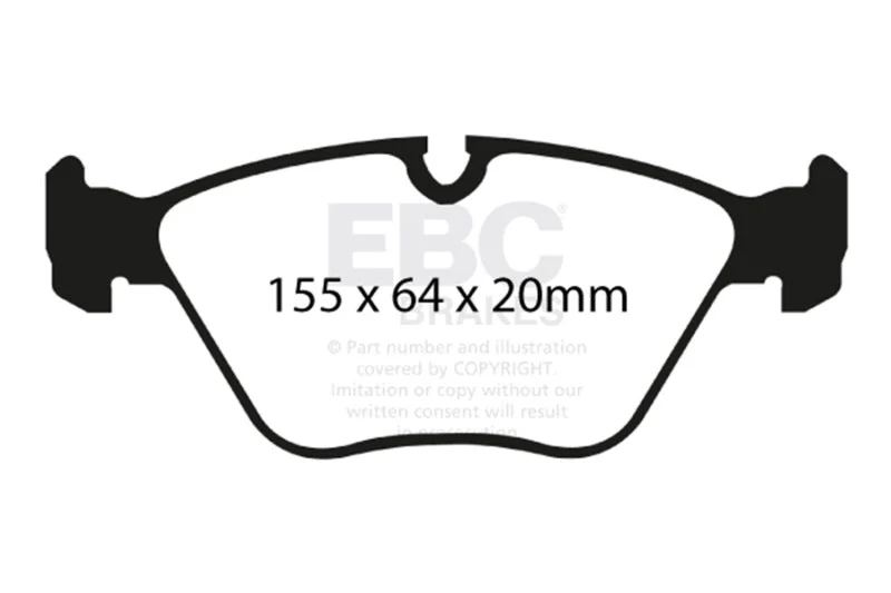 EBC - Front Redstuff Pad PN DP31552C