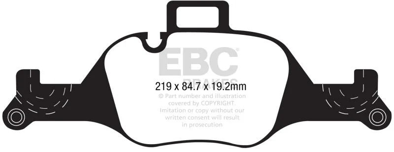 EBC - Front Yellowstuff Pad PN DP42289R
