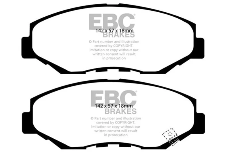 EBC - Front Greenstuff Pad PN DP21655