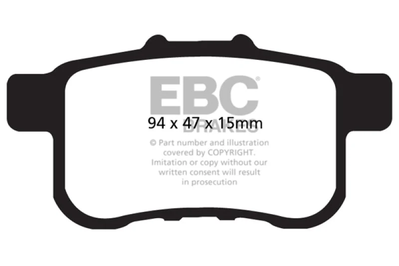 EBC - Rear Redstuff Pad PN DP31987C