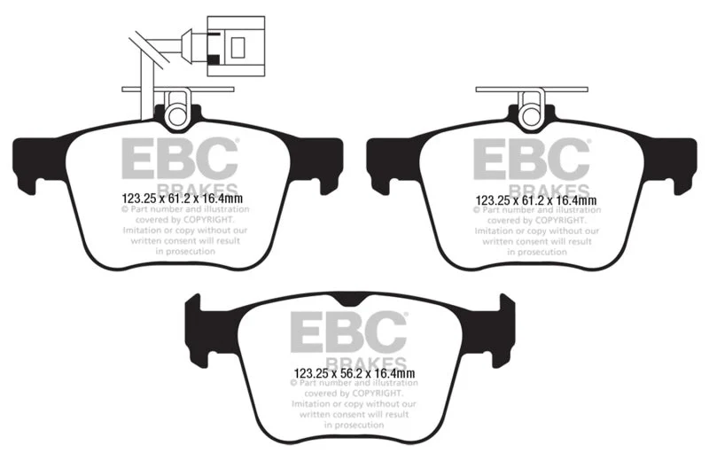 EBC - Rear Redstuff Pad PN DP32295C