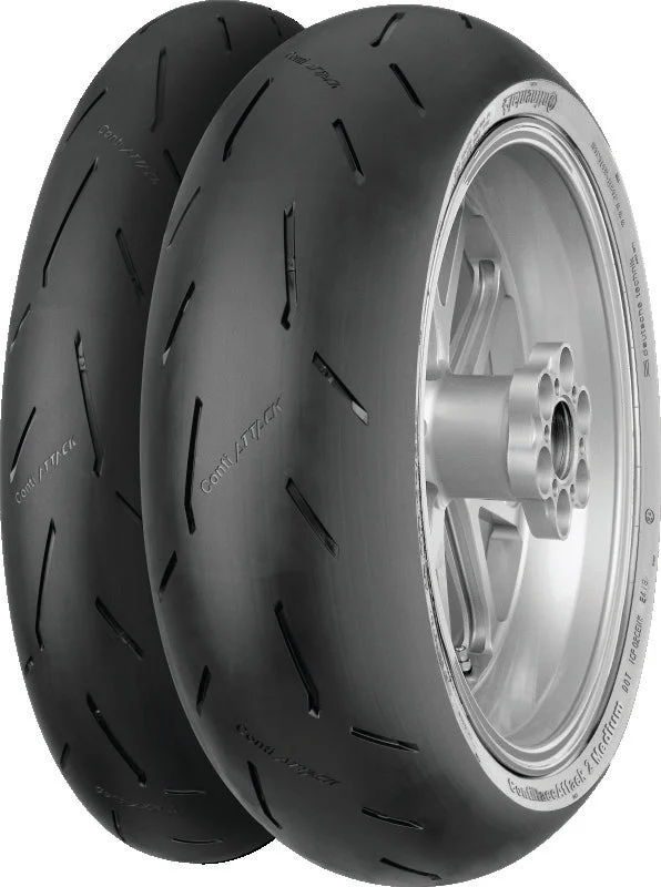 Continental ContiRaceAttack 2 Soft - 120/70 ZR17 M/C 58W TL Front