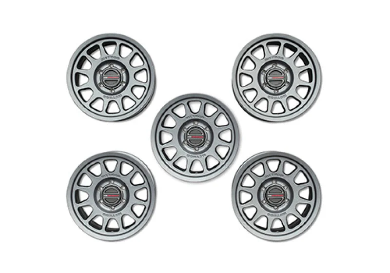 Ford Racing Bronco 17x8.5in Method Wheel & Center Cap - Gray