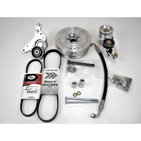 A&A Corvette 10 RIB Secondary Belt Drive Upgrade