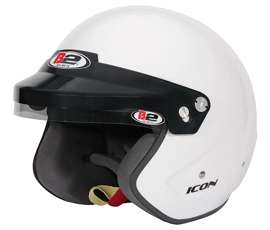 Icon B2 Open-Face Auto Racing Helmet | Snell SA2020