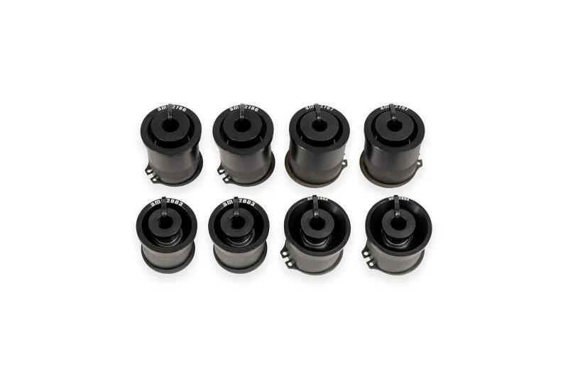 BMR 97-04 Chevrolet Corvette C5 / 05-13 C6 Rear Upper & Lower Control Arms Bearing Kit - Black