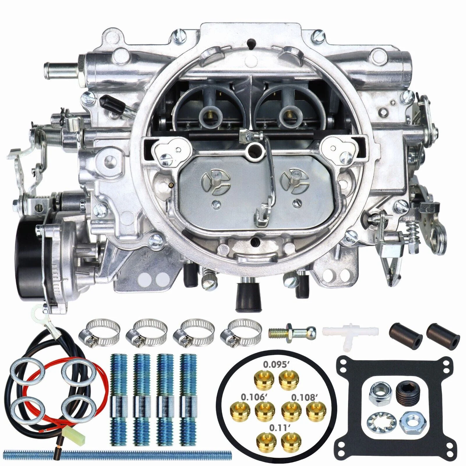 New 1406 Carburetor CBRT-1406 For Performer 600 CFM 4 BBL Electric Choke