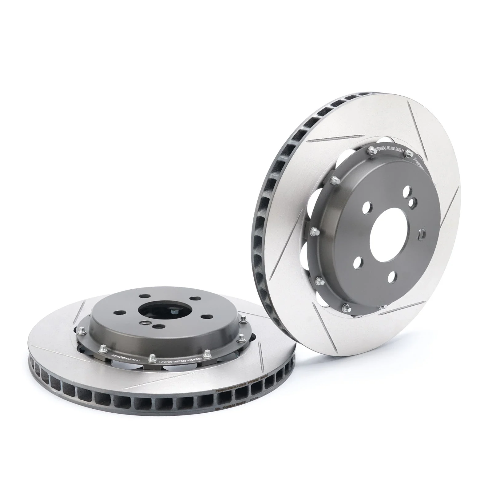 Mercedes-Benz C63 AMG (W204) Performance 2 Piece Rotors - (Rear) 330mm x 26mm (12.99" x 1.02")