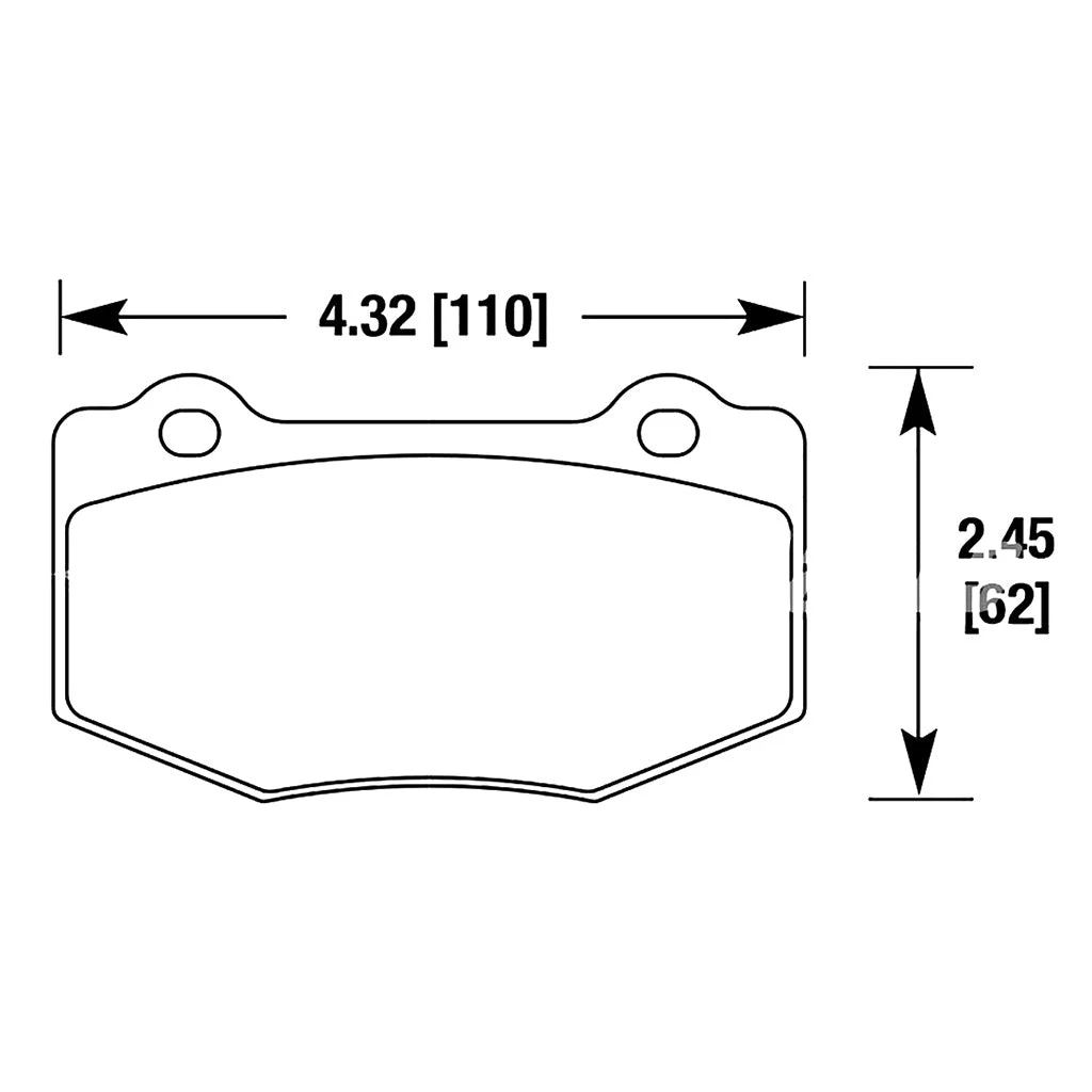 Carbotech 2014-17 C7 Stingray & 2015-2017 Z06 Rear Brake Pad Set