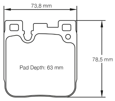Carbotech CT1155 Brake Pads