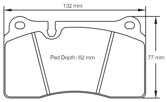 Carbotech CT1165ZR Brake Pads
