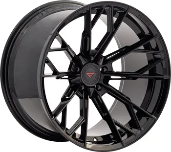 Ferrada Wheels Forge-8 FR11 Obsidian Black 20x9 5x115 ET15 71.6 Mid Concavity