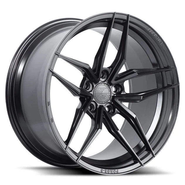 Ferrada Wheels Forge-8 F8-FR5 Matte Black 21x12 5x120 ET30 74.1 Deep Concavity