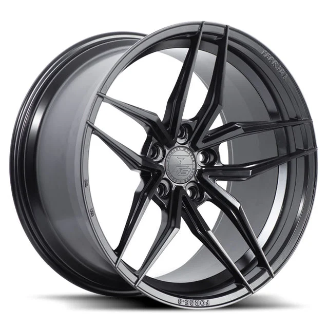 Ferrada Wheels Forge-8 F8-FR5 Matte Black 21x9 5x120 ET20 74.1 Slight Concavity