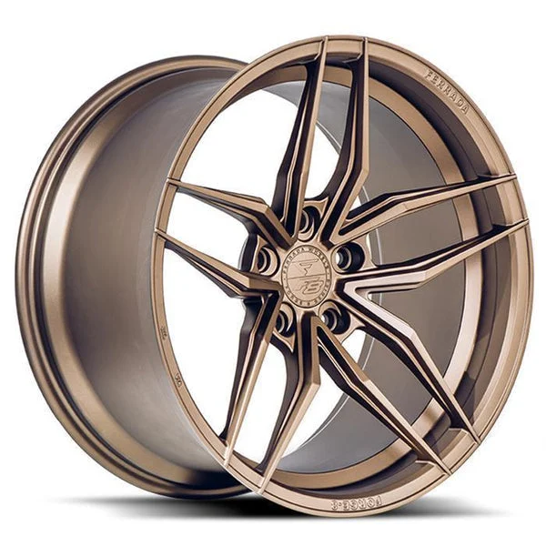 Ferrada Wheels Forge-8 FR5 Matte Bronze 20x11.5 5x114 ET30 73.1 Super Deep Concavity