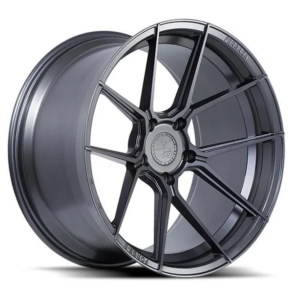 Ferrada Wheels Forge-8 F8-FR8 Matte Graphite 20x11 5x112 ET50 66.56 Mid Concavity