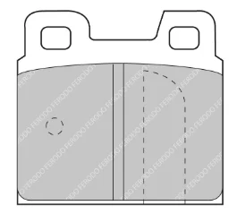 Ferodo FCP0093 Brake Pads