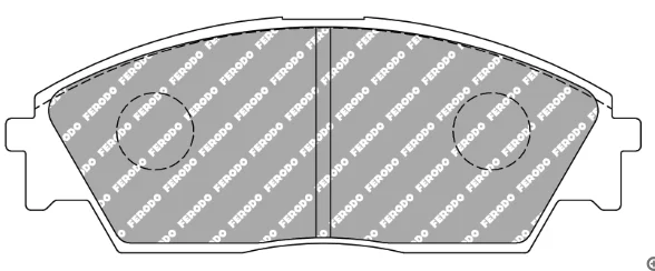 Ferodo FCP0598 Brake Pads