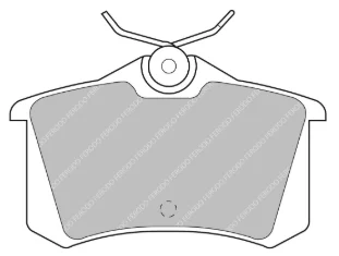 Ferodo FCP0726 Brake Pads
