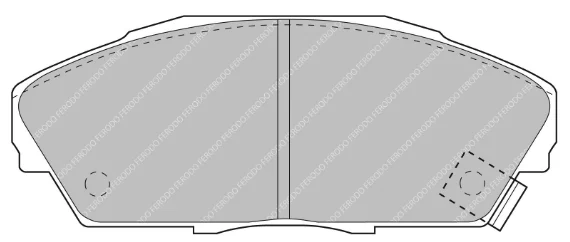 Ferodo FCP0748 Brake Pads