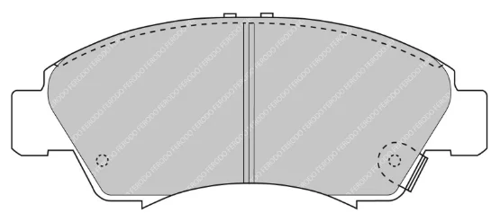 Ferodo FCP0777 Brake Pads