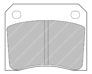 Ferodo FCP0815 Brake Pads