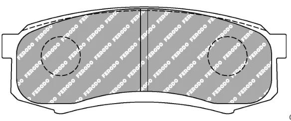 Ferodo FCP1021 Brake Pads