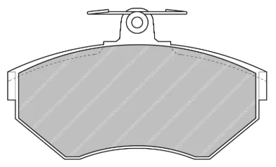 Ferodo FCP1312 Brake Pads