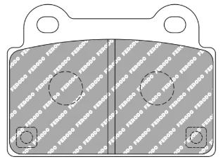 Ferodo FCP4168 Brake Pads