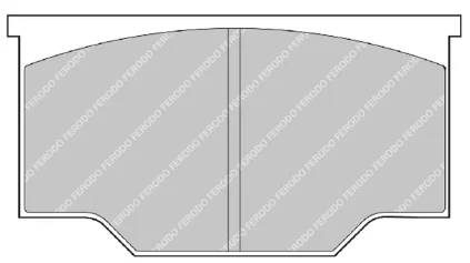Ferodo FRP0101 Brake Pads