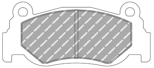 Ferodo FRP3122 Brake Pads