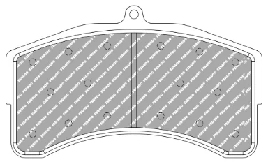 Ferodo FRP3165 Brake Pads