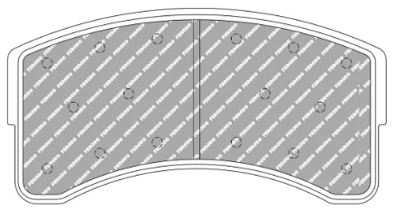 Ferodo FRP3168 Brake Pads