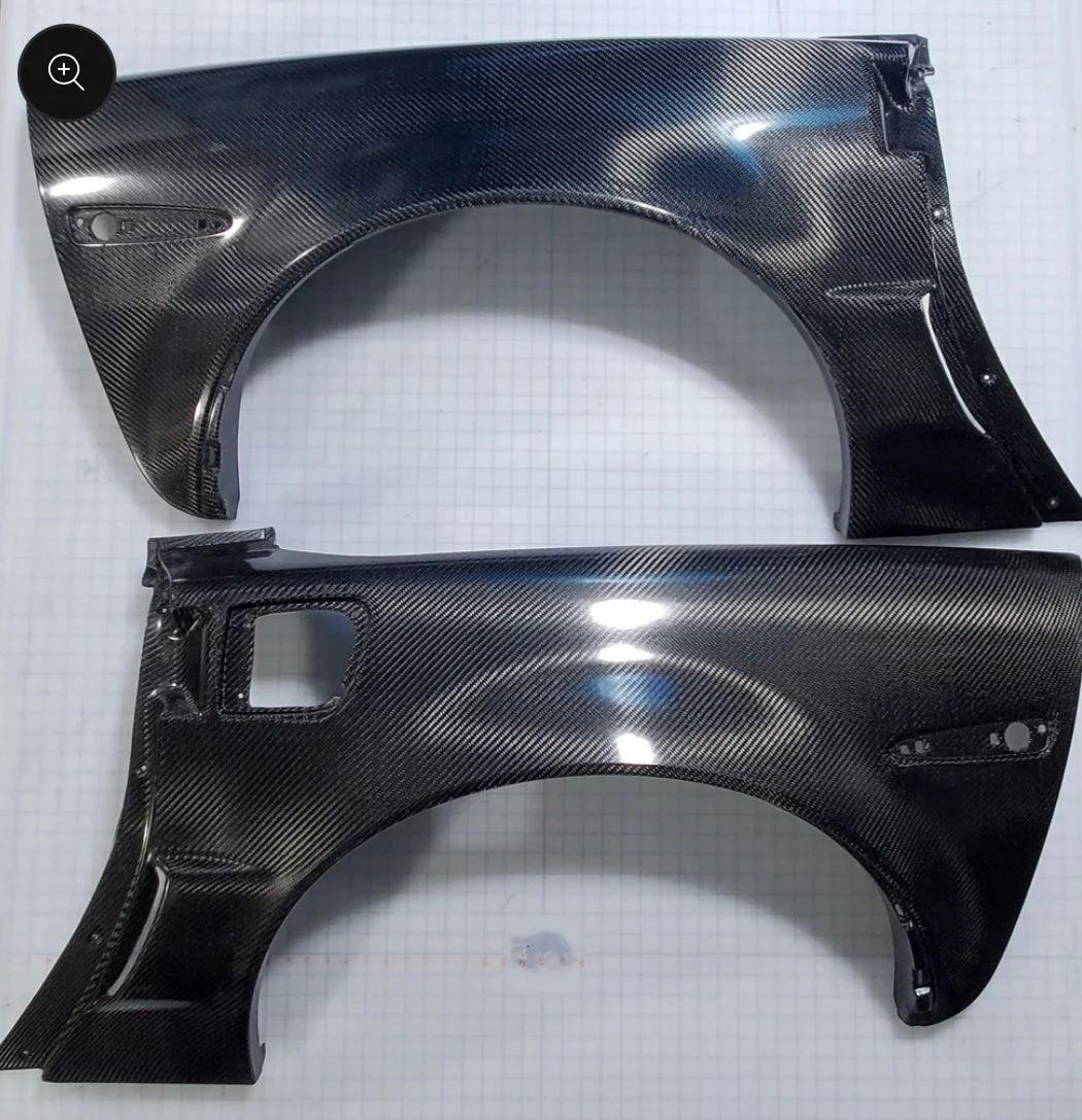 Faircloth Composites Corvette C6 Z06 and ZR1 Carbon Fiber Fender Upgrade from Anderson