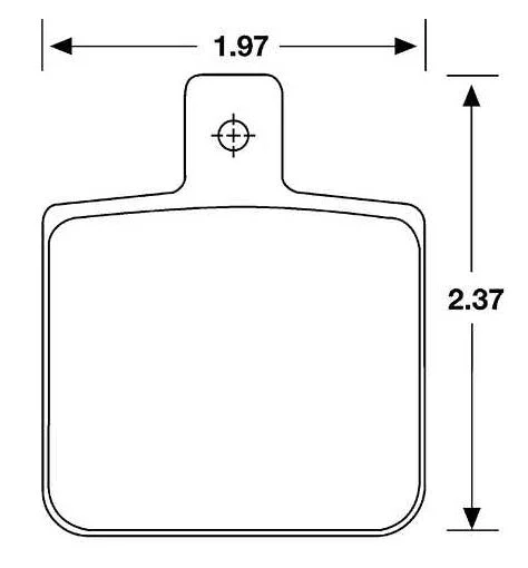 Hawk Performance HB104 Series Brake Pad