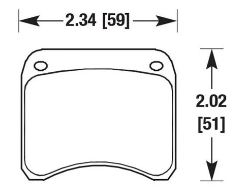 Hawk Performance HB117 Series Brake Pad