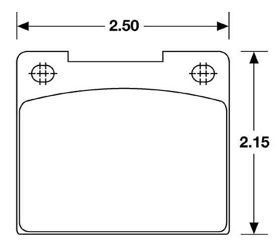 Hawk Performance HB118 Series Brake Pad