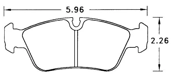 Hawk Performance HB136 Series Brake Pad