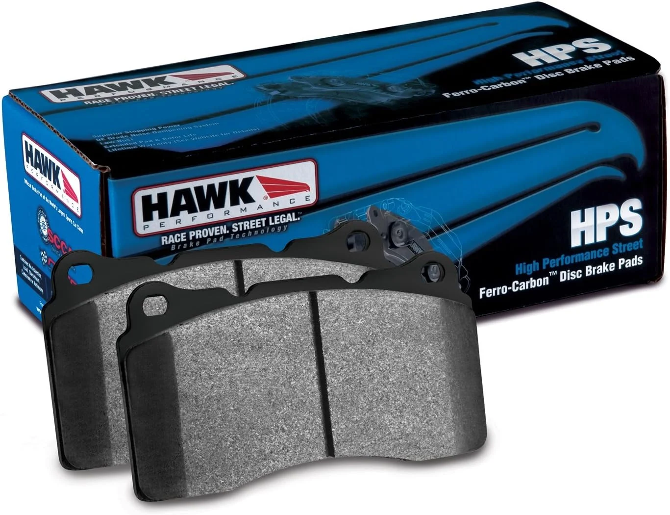 2011-2016 GT-R DBA Rear Hawk Brake Pads