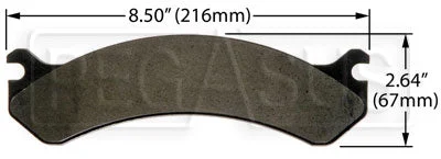 Hawk Performance HB322 Series Brake Pad