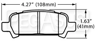 Hawk Performance HB434 Series Brake Pad